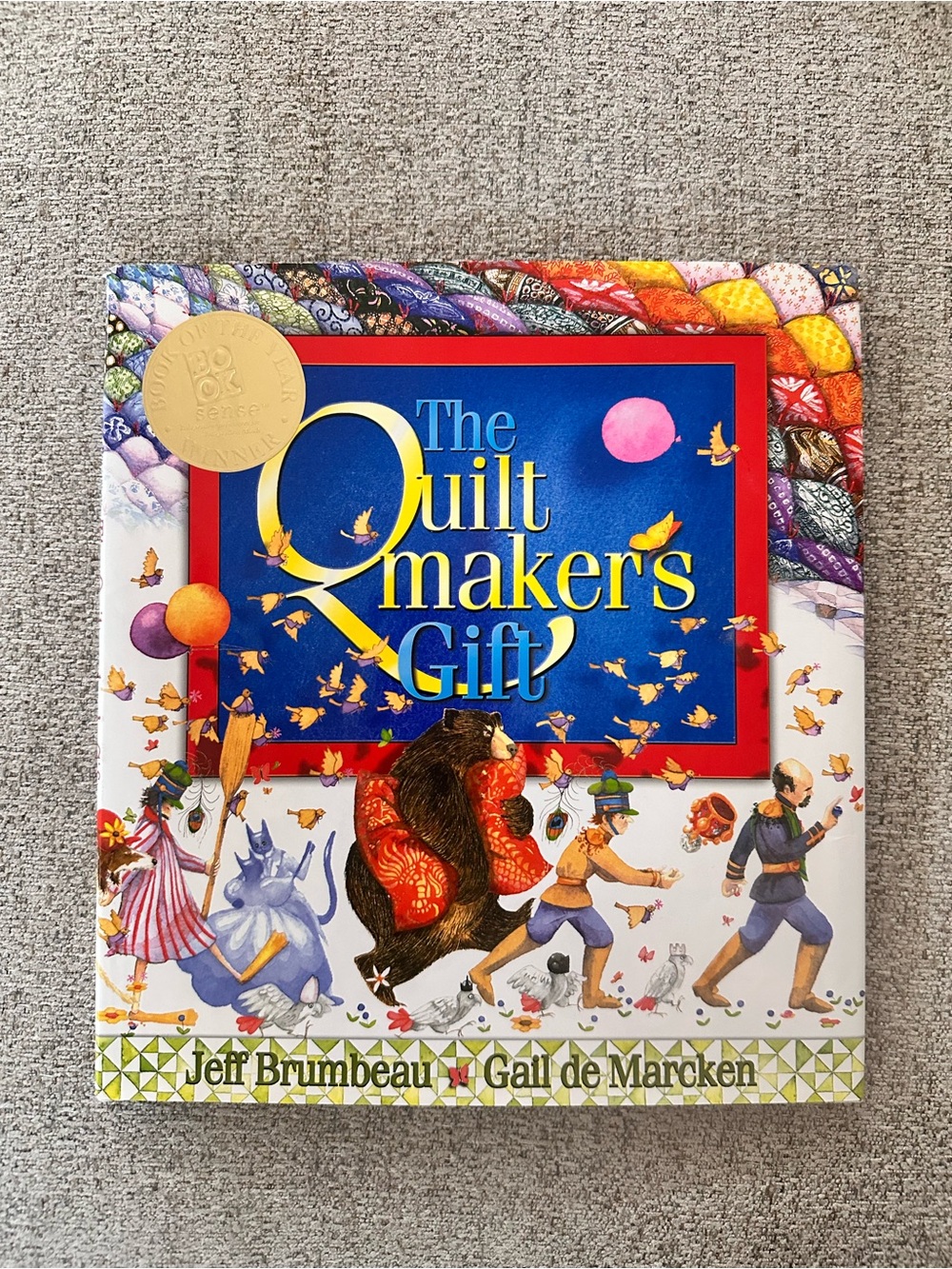 The Quiltmaker’s Gift Hardback Book